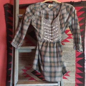 BKE tie back tunic top